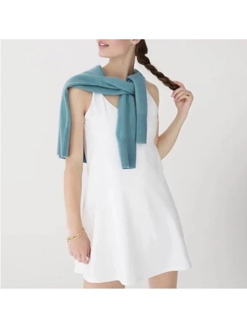 J. Crew Skort Dress Active Cloudstretch White S